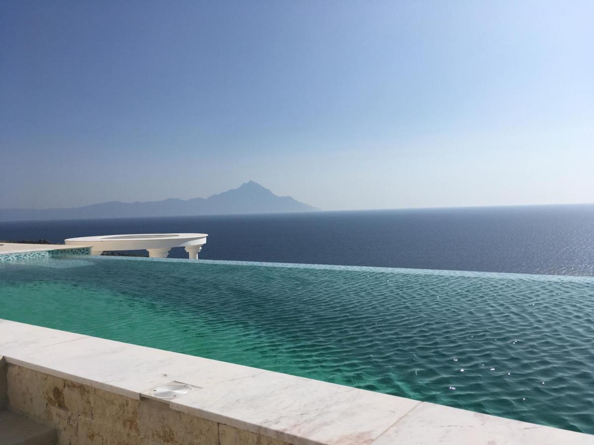 Villa Ulyana Kriaritsi - Athos Sea View & Spa Extérieur photo