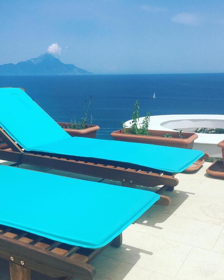 Villa Ulyana Kriaritsi - Athos Sea View & Spa Extérieur photo