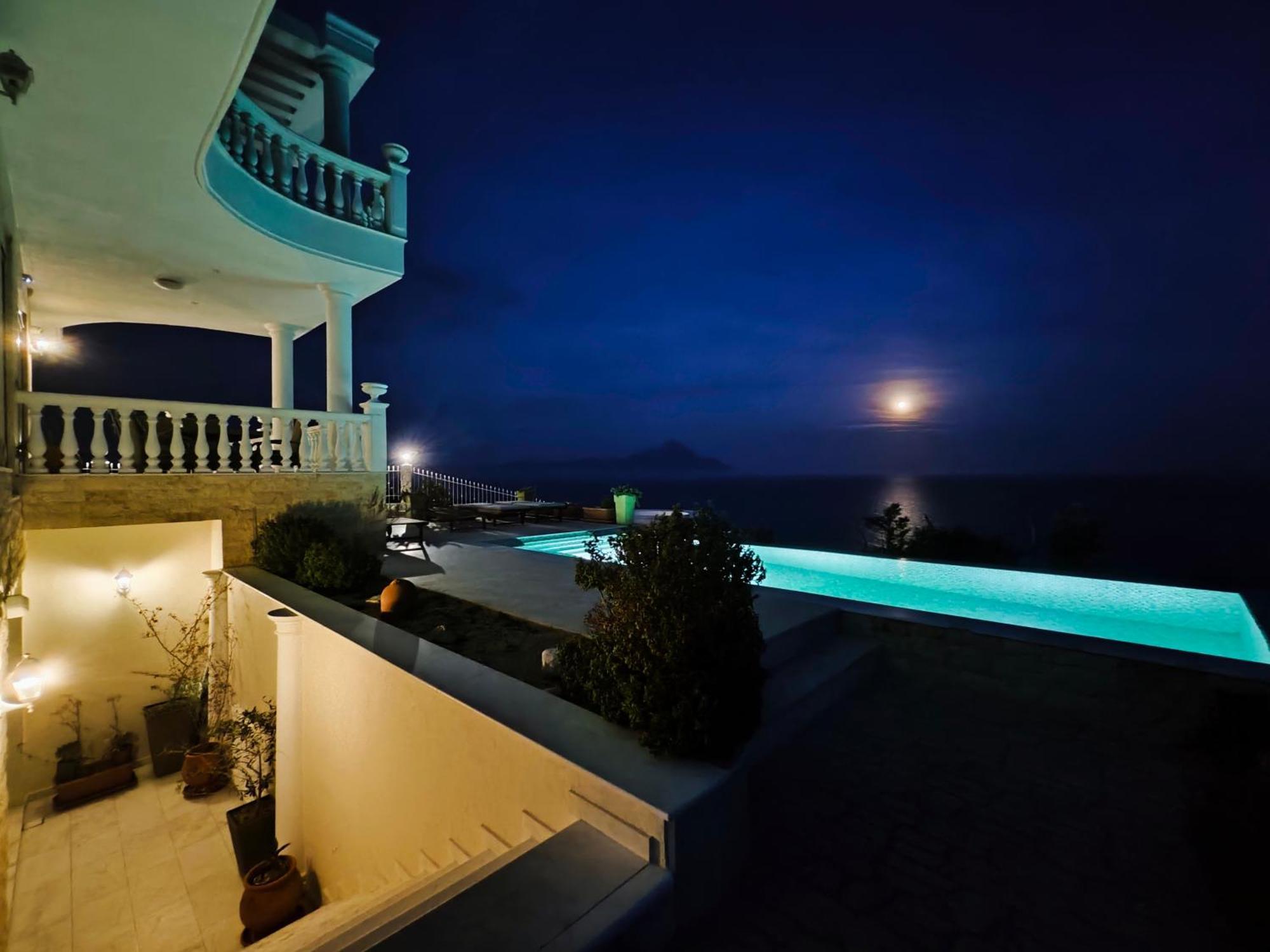Villa Ulyana Kriaritsi - Athos Sea View & Spa Extérieur photo