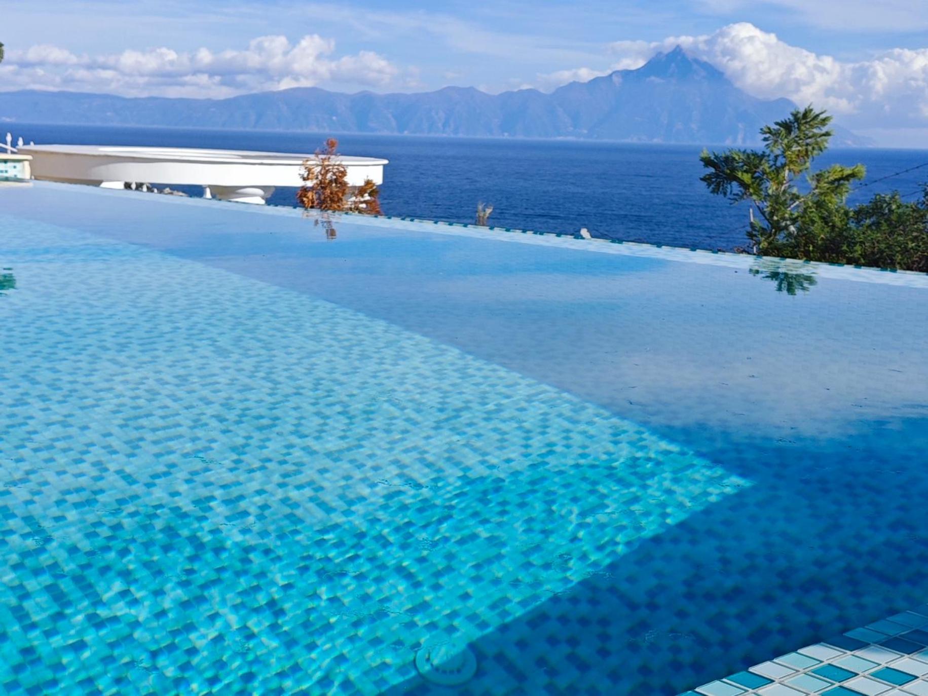 Villa Ulyana Kriaritsi - Athos Sea View & Spa Extérieur photo
