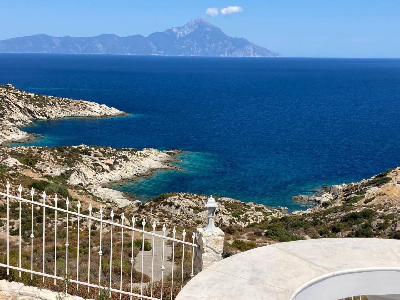 Villa Ulyana Kriaritsi - Athos Sea View & Spa Extérieur photo
