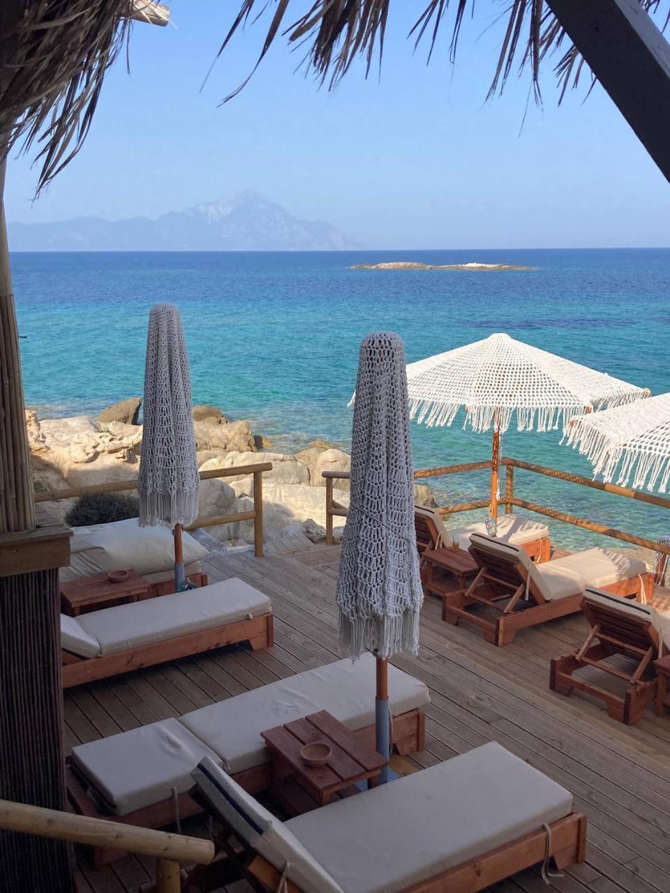 Villa Ulyana Kriaritsi - Athos Sea View & Spa Extérieur photo