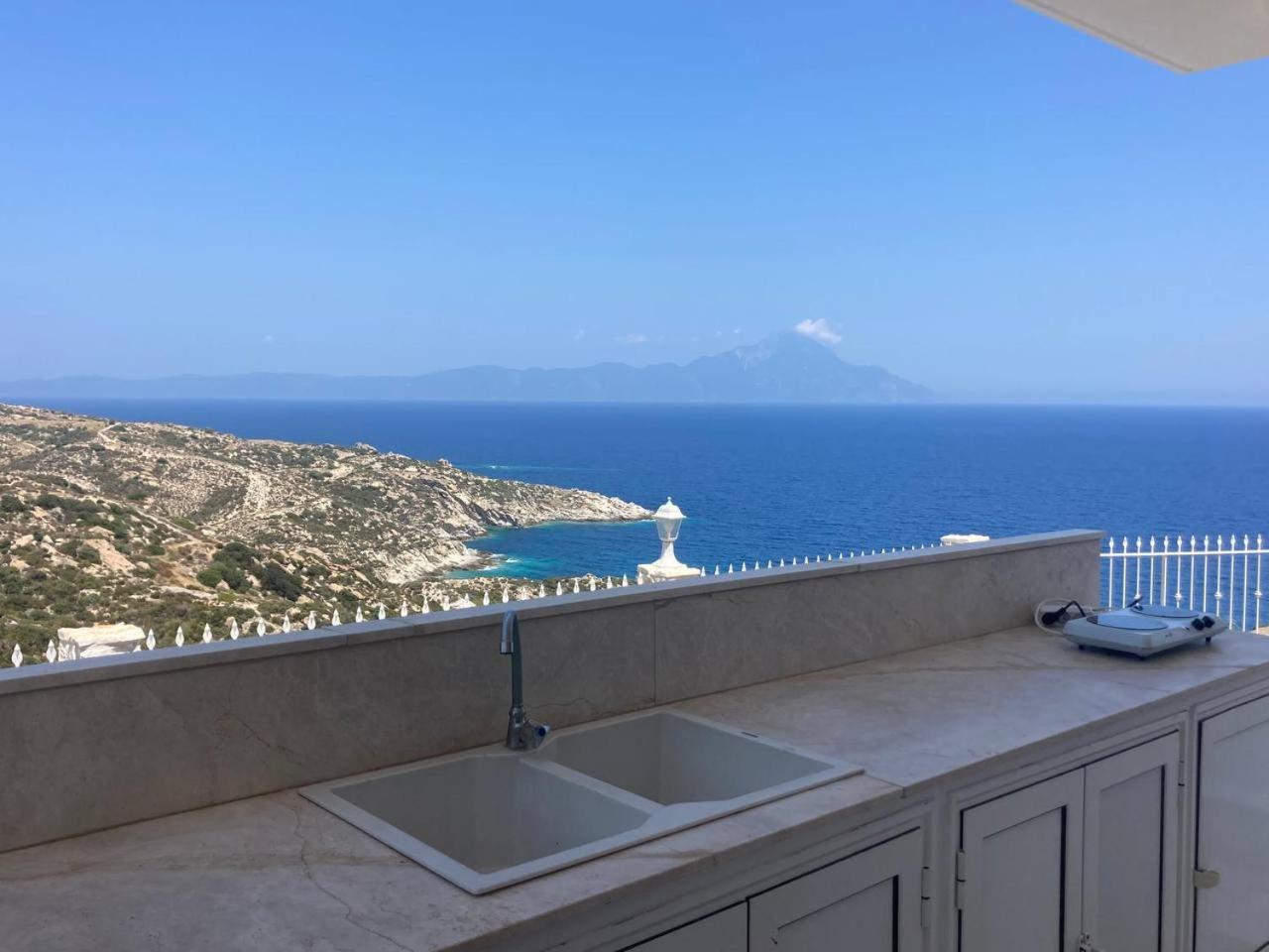 Villa Ulyana Kriaritsi - Athos Sea View & Spa Extérieur photo